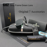 Aluminum Magnesium Polarized Sunglasses - lemgentlemen