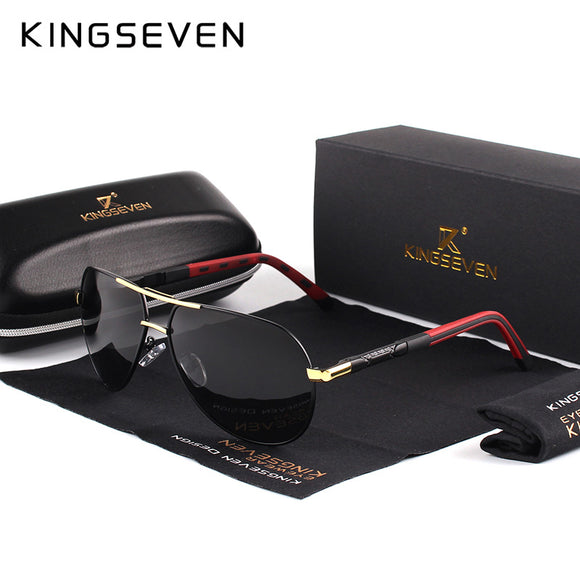 Men Vintage Aluminum HD Polarized Sunglasses Classic - lemgentlemen