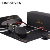Men Vintage Aluminum HD Polarized Sunglasses Classic - lemgentlemen