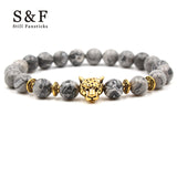 8mm Map Stone Bracelet Bracelets - lemgentlemen